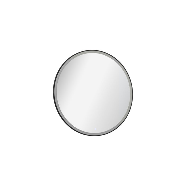 Fackelmann Round LED Wall Mirror Wayfair.co.uk